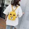 High capacity Cartoons bag School Backpack Kids Bags For Girls Bag Splicing Fawn fashion Animal cute bear 240328