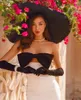 Casual Dresses 2024 Lovely Black Bow Hollow Out Strapless White Mini Dress Sweet Woman Birthday Party Vestido Evening Outfit