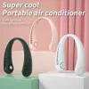 Sandaler Xiaomi YouPin Mini Neck Fan Portable Bladeless USB -uppladdningsbara Mute Sport -fans för utomhus Ventilador Portatil Abanicos Cooling