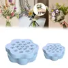 Vases Vases Poldoule Flower Stand Spiral Tige Solder Ikebana pour disposition de bricolage floral robuste
