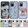 Koala Bear Étui de téléphone mignon pour Redmi Note 4 x 5 A 6 7 8 Pro T 9 Pro 9s 10 Pro 11 Pro 11s 11EPRO POCOM3PRO