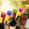 6pcs Weinstopper wiederverwendbare Silikonkorken Weinglas Getränke Bier Champagner Küchenflaschen Kappen für Korken, um Wein frisch zu halten