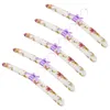 Aufbewahrungstaschen 5 PCs Stoff Floral Kleiderbügel Kleiderbügel Braut Braut Hochzeitskleid kleine Frauen Baumwolle Home Schwamm Frauenrock