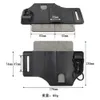 Met gespeld EDC Outdoor echte koeienhuid lederen werkmesmeuzels vakken tactische multitool riem holster opbergtas camping