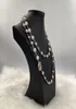 Модель дизайнерского ожерелья роскошные ювелирные украшения Длинные подвесные ожерелья для свитера Классический стиль звездные струны элегантная жемчужная цепь двойная Lett152147