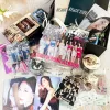 Kpop Boad Twice Gift Box 70pcs prêt à être des ensembles d'albums Jihyo Dahyun Sana Chaeyoung Tzuyu Keychain Photocard Tapes for Fans Collection