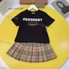 しかし、Berbrerieds2023 Clothings Sets Baby Baghter Designer Dress Suits Kids Luxury Clothings Set