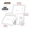 Chair Covers Jacquard Recliner Sofa Cover Non-slip Lazy Boy All-inclusive Single Seater Couch Slipcover Armchair 4PCS/Set