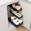 Küchenstapfenschrank Rutschbahn stürzt frei organisieren unter Waschbecken Schreibtisch Organizer Gewürzsauce Regal Badezimmer