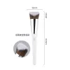 Shadow 10pcs/conjunto pincéis de maquiagem em pó branco 3d base de base líquido Make Up Brush Shishadow Detalhe Face ocular Ferramenta de beleza