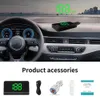 CAR GPS KMH MPH HUD Speedometer digital Head Up Display Big Font Head Up Exibir exibição LED Visor de eletrônicos Acessor