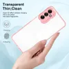 Case trasparente per armatura shock keyion per Samsung M54 5G M14 F54 A25 TPU trasparente+PC 2 in 1 Pestro al telefono per Galaxy S23 FE