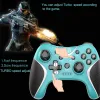 GamePads Wireless Joystick dla Switch Pro Controller Gamepad Programowalny sterownik bezprzewodowy dla przełącznika/przełącznika OLED PC iOS z budzeniem