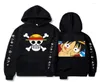 Men039s Hoodies Sweatshirts Anime One Piece Männer Frauen Fashion Luffy Pullover übergroße Hoodie Sweatshirt Teen Hip Hop Coat Bo5847035