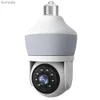 Câmeras PTZ 3MP 1296p Carecam Aplicação Night Light E27 sem fio PTZ IP Dome Câmera Ai Detecção Humana Segurança Casa CCTV Baby Monitor C240412