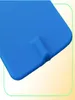 12pcs blue Reusable Rectangular electrode pads Non Gelled Carbon Rubber Electrodes for EMS Tens Microcurrent with 20MM hole 717669447