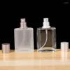 Speicherflaschen 1PCS 30 ml Gefrostiertes Glas Parfümflasche Nebel Spray Feuchtigkeit tragbarer leer