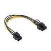 50cm 20cm 6pin To 8Pin (6 + 2Pin) PCI-E Cable 18AWG Mining Can Be Connected To A Variety of Different Graphics Cards