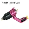 Professionell legering Rotary Tattoo Machine 7Colors FK Bow Motor Tattoo Gun Sats Permanent Machine Body Tattoo Art Tools Supplies