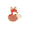 Pins, Brooches Forest Garden Enamel Pin Custom Fox Cat Bear Hedgehog Bag Lapel Cartoon Animal Badge Jewelry Gift For Kids Friends Dro Dhhx7