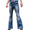 Heren broek man blauwe vintage jeans luxe casual bell bodems rechte denim grote bodem bodem y2k zomer baggy broek pantalones