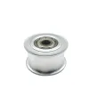 1pcs HTD 5M 12T/15T/16T/18 Teeth Idler Pulley Tensioner Wheel Bore 3-15mm with Bearing Guide Synchronous Pulley Width 16/21mm