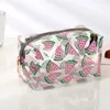 Bolsas de cosméticos Bolsa de viagem transparente artesanato maestria de higiene pessoal à prova d'água, bolsa de transporte para amizade vizinhos de família Presente