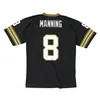 Maglie da calcio cucite 8 Archie Manning 1979 Mesh Legacy Retro Classics Retro Classics Men Women Youth Youth S-6XL