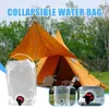 Water Bottles Storage Bag 5.5L Large Capacity Foldable Container Transparent Outdoor Multifunctional Leakproof Easy