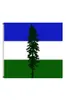 Indépendance Mouvement Cascadia Flags Banners 3x5ft 100D Polyester Design 150x90cm Couleur rapide et vive avec deux laiton GRO1435885