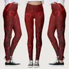 Women's Pants Lovesy Stripes Day Print Leggings For Yoga Running Valentine's