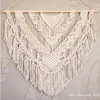 Camesses Son MacRame Duvar Asma Boho Dekor Bohem Fiber Sanat Modern Kıyı Ev Evi Minimalist Goblen İpliği Güneybatı