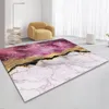 Abstract Marble Carpet para sala de estar Decoração de casa Sofá Table Grande tapetes de área anti-deslizamento Varanda da varanda FloormaMat Catinho de quarto