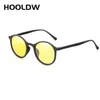 Солнцезащитные очки Hooldw Новые женщины округлые поляризованные солнцезащитные очки Retro Vintage UV400 вождение стимпанк.