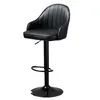 Кожаная столовая бары стулья современная роскошная регулируемая черная барная стул высококачественный северный табурет de Bar Home Furniture