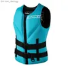 Vest de durée de vie Buoy Veste de vie de vie adulte Ski Kayak Surfing Tail Fishing Raft Swimming Swimming Vackage Drifting Safety Life LifenseQ240412