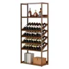 Storage Liquor Living Room Wine Rack Sets Display Corner Holder Wine Cabinets Drink Commercial Unique Stojak Na Wino Furniture