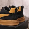 Chaussures décontractées courir pour hommes baskets d'automne couleur match marée