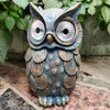 Owl Solar Light Resin Decor decorazioni da giardino durevole Solar Ornament Tartle Owl Scala Scultura per decorazione da giardino all'aperto