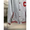 Jackets para hombres Autumn/Invierno CE CE Stripe Neck Standing Beatball Coat Baseball Chaqueta casual suelta Top Top Tendy Instagram