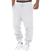 Pantalons masculins Hommes sportifs décontractés hip hop Skinny Feed Pocket Branche Boughtable Solid Fashion Man Y2k Vêtements de gymnase Pantalon Pantalones