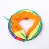 Rainbow Pet Toys Tunnel Polyester Polourble Pets Training Interactive Tunnel Lightweight z Hang Ball Gifts Pet Product