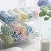 Towel 3 PCS 6 Layers Baby Cotton Gauze Muslin Face Wash Cloth Handkerchiefs Infant Feeding Saliva Towels