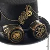 Berets Unisex Top Hat Industrial Age Handmade Goggles Cosplay For Costume