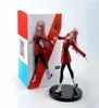 Anime Darling in de franxx figuur speelgoed Zero Two 02 PVC Action Figure Collection Model Toys Xmas Gifts LJ2009247200174