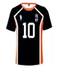 Haikyuu Tshirt Volleyball massirts M Roupos de treinamento uniforme homens Mulheres camiseta adultos verão casual slev4181323