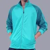 Jackets training patchwork jas stand kraag rennen outdoor sport wandelvoetbal mode jersey ademende heren jogging jas