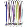 Anti-lost Rhinestone Work Card Lanyards Badge Holder Rope Keychain Rope Universal Safety Phone Lanyard Hang Rope Neck Straps