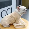 Chien Vêtements d'hiver Gire de flanelle Petit chiens moyens en peluche moteur moteur moteur Puppy Pet Sweatshirt chaud