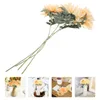 Decoratieve bloemen 4 pc's levensecht zijden Afrikaanse madeliefjes gesimuleerd Home Decor Artificial Fake Daisy Diy Arrangement